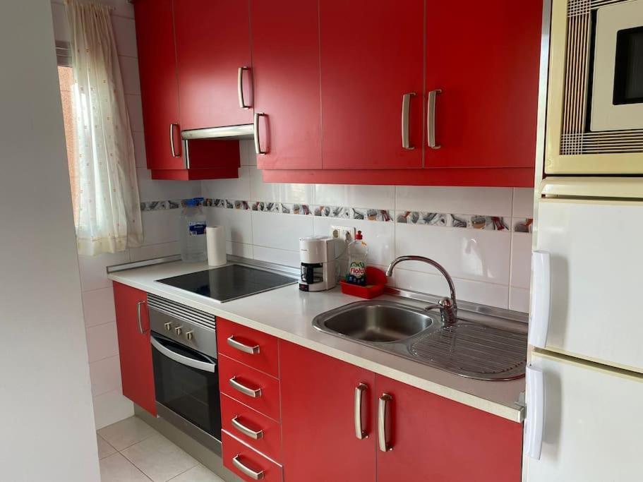 Seaside Apartment With Balcony Las Galletas Dış mekan fotoğraf
